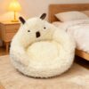 Dog Bed Removable Washable Cat Bed Dog Cage