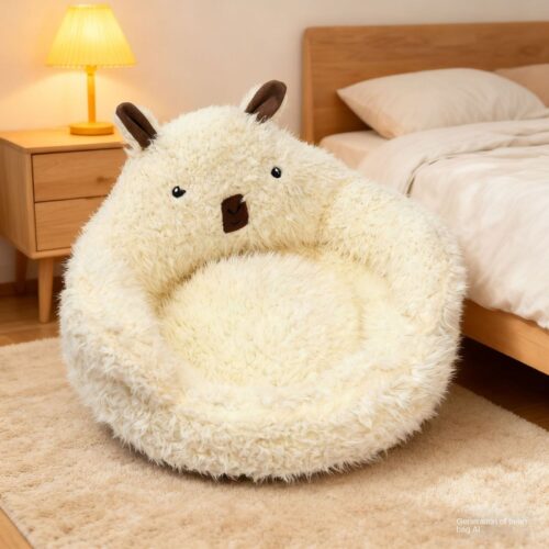 Dog Bed Removable Washable Cat Bed Dog Cage