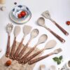 Wooden Handle Cooking Kitchen Utensil Set