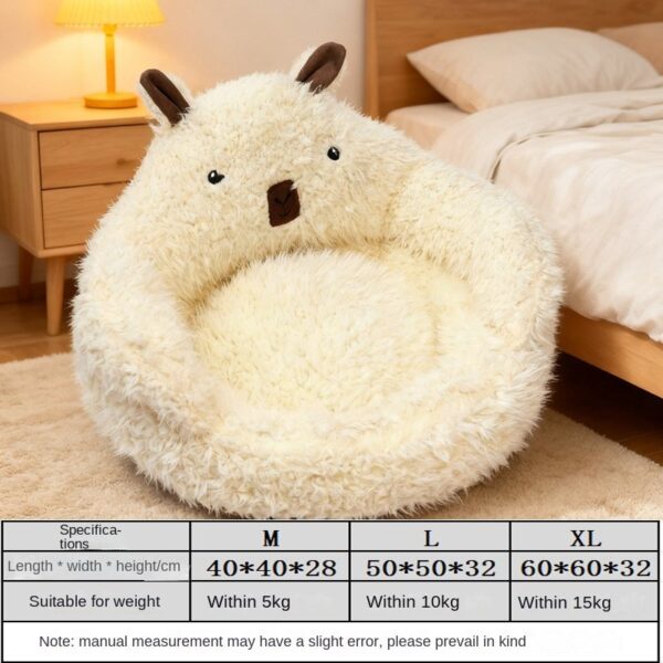 Dog Bed Removable Washable Cat Bed Dog Cage