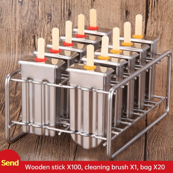 Household 304 Stainless Steel Ice Cream Mold