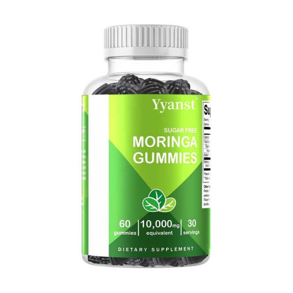 Sugar-Free Moringa Immunity Vegan Gummies